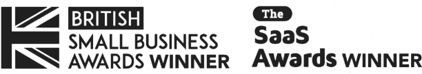 Black British Small Business Awards and SaaS Awards Winner logos